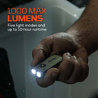 NEBO 1K EDC Rechargeable Pocket Light - Tan, bixbybicycles.com