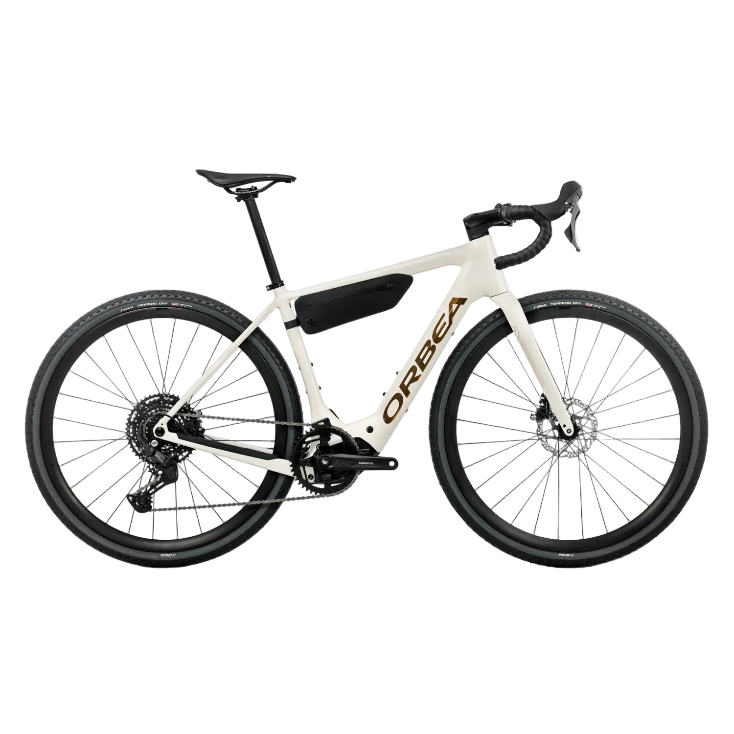 2027 Orbea Denna H50 eBike, 28 MPH Shimano 10-Speed, White, bixbybicycles.com