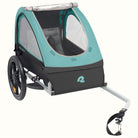 Retrospec Rover, 1 Passenger Trailer Black/Blue, bixbybicycles.com