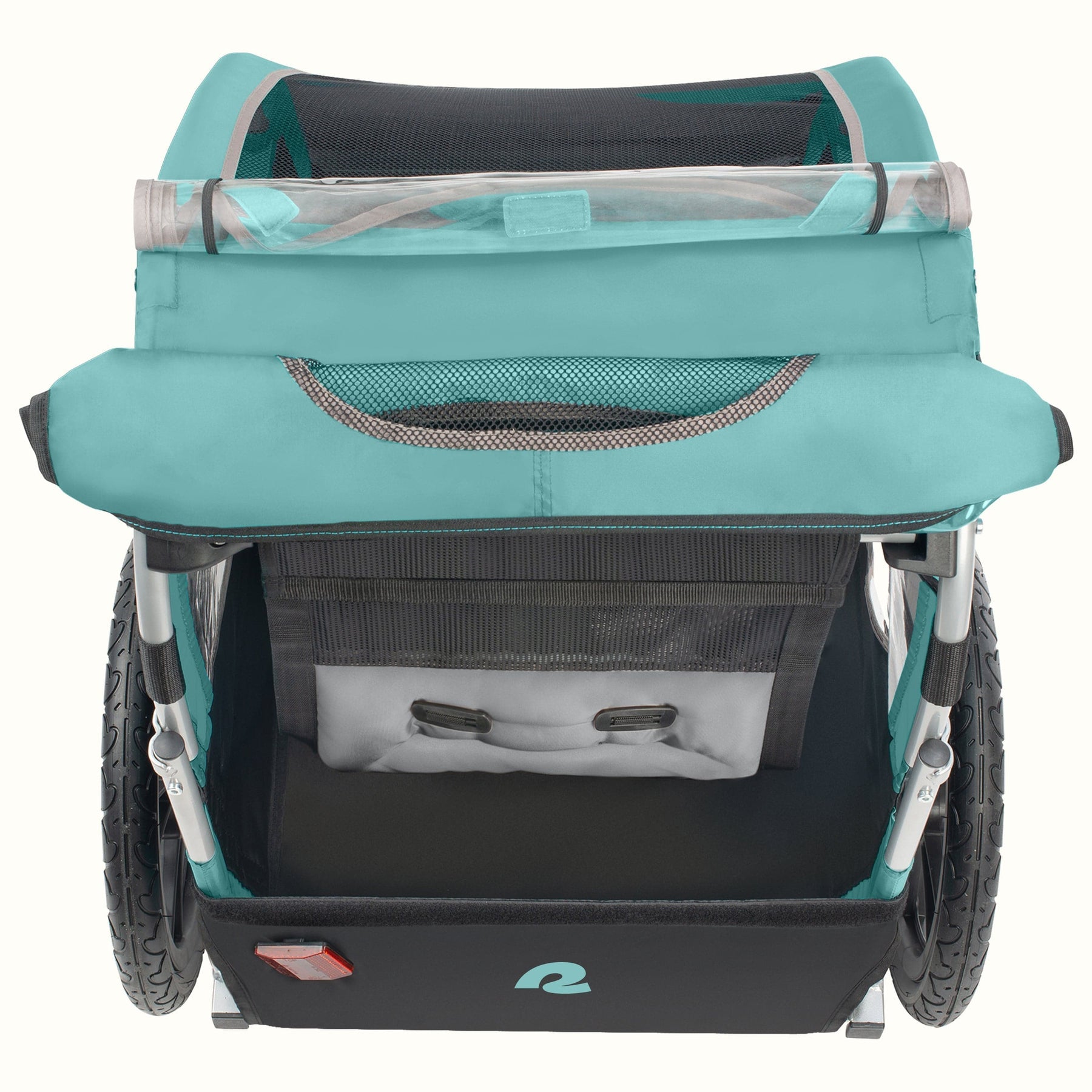 Retrospec Rover, 1 Passenger Trailer Black/Blue, bixbybicycles.com