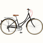 Retrospec Beaumont 7 Spd Womens - 7 Spd, City Bike, 42cm, Black, BixbyBicycles.com