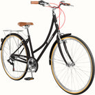 Retrospec Beaumont 7 Spd Womens - 7 Spd, City Bike, 42cm, Black, BixbyBicycles.com