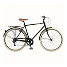 Retrospec Beaumont 7 Spd Mens City Bike, 58cm, Matte Black, bixbybicycles.com