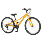 Retrospec Dart 24" Kids Bike, 7 Speed (8-11 years) Saffron Yellow, bixbybicycles.com