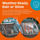 Retrospec Rover, 2 Passenger Trailer, bixbybcycles.com