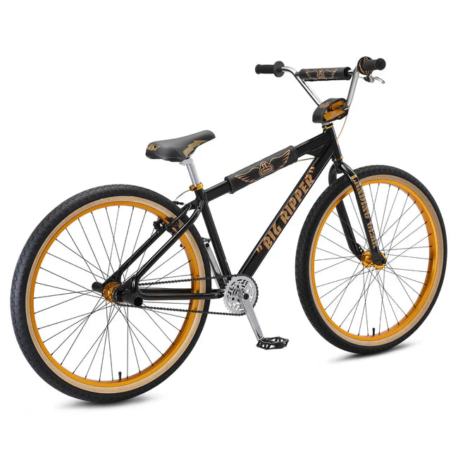 SE Big Ripper 29" BMX 2025, Classic Black, bixbybicycles.com
