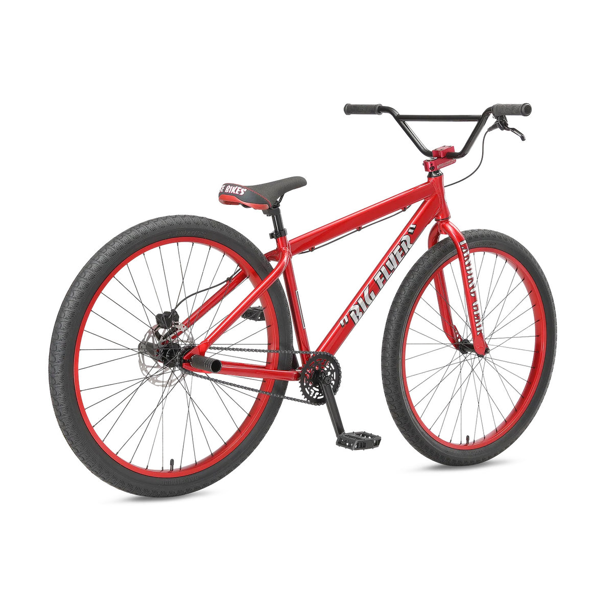 SE Big Flyer 29" BMX, Dare Devil Red 2027, bixbybicycles.com