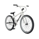 SE Blocks Flyer 26" Kids BMX Bike, White, bibybicycles.com