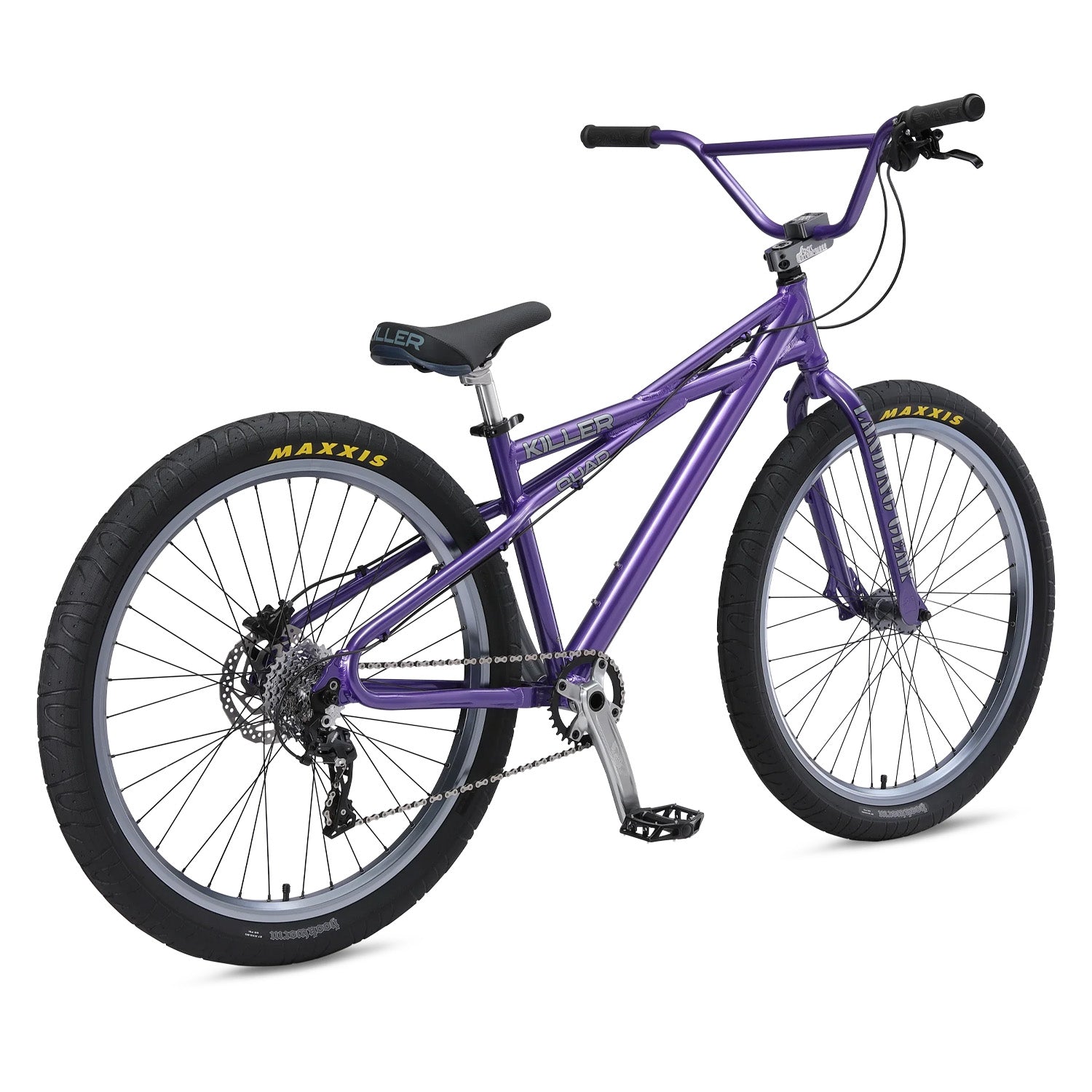 SE Killer Quad 27.5" Racing Bike, Purple Majesty, bixbybicycles.com