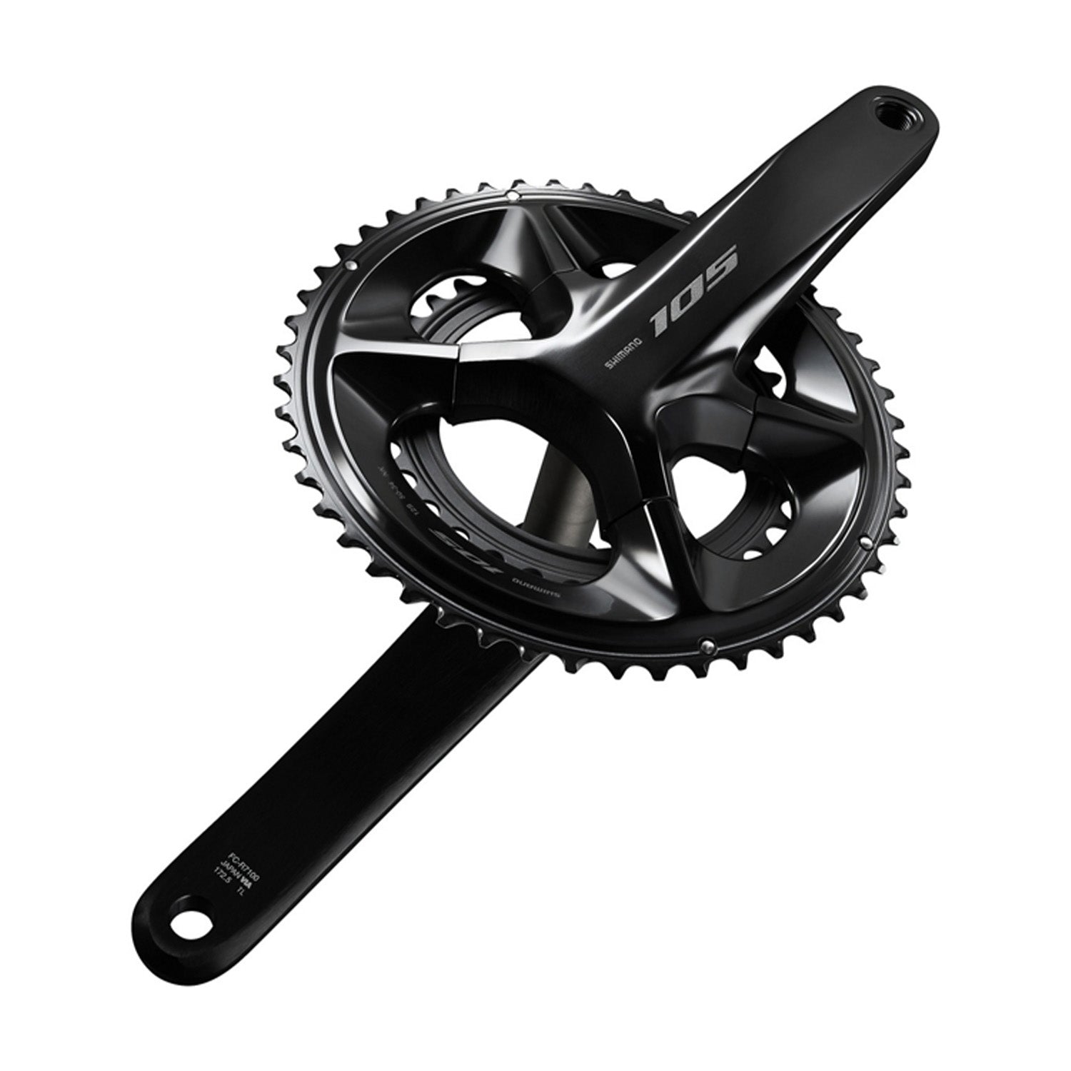 Shimano 105 Crankset 2 x 12 speed, bixbybicycles.com