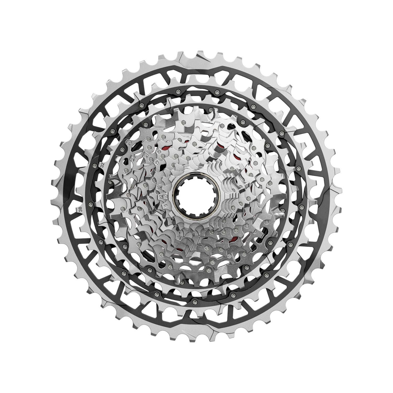 SRAM Force XPLR 1371  10 / 46, 13 Speed Cassette, bixbybicycles.com