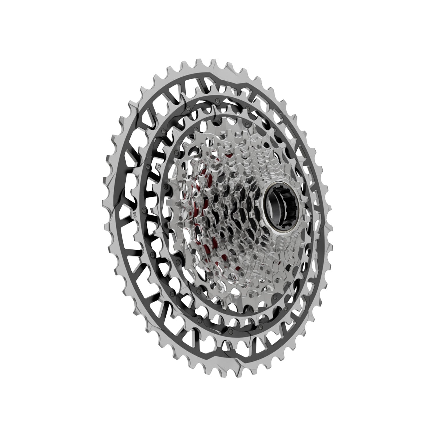 SRAM Force XPLR 1371  10 / 46, 13 Speed Cassette, bixbybicycles.com
