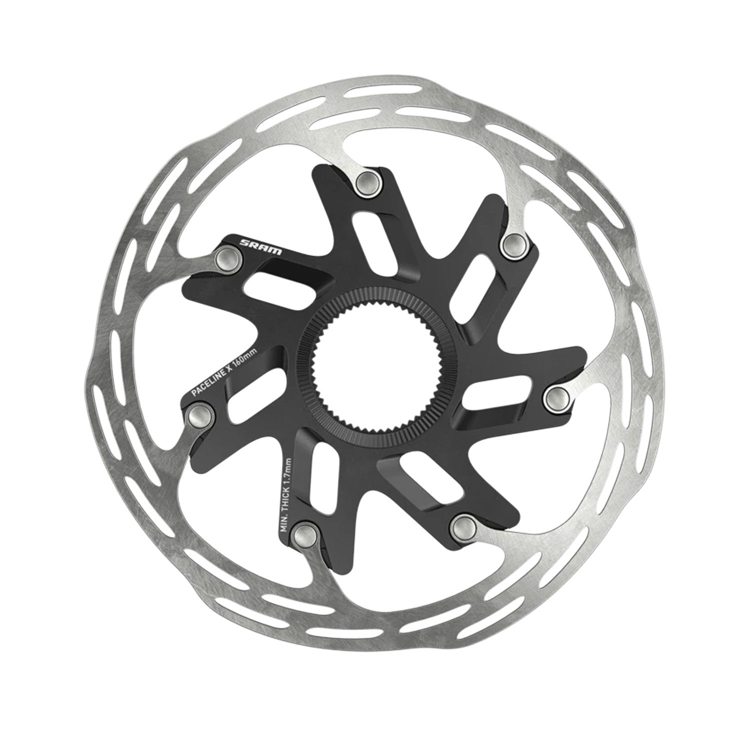 SRAM Paceline X-Rotor, Disc Brake Rotor, 160 Rounded LR, RT-PLN-X-A1, bixbybicycles.com