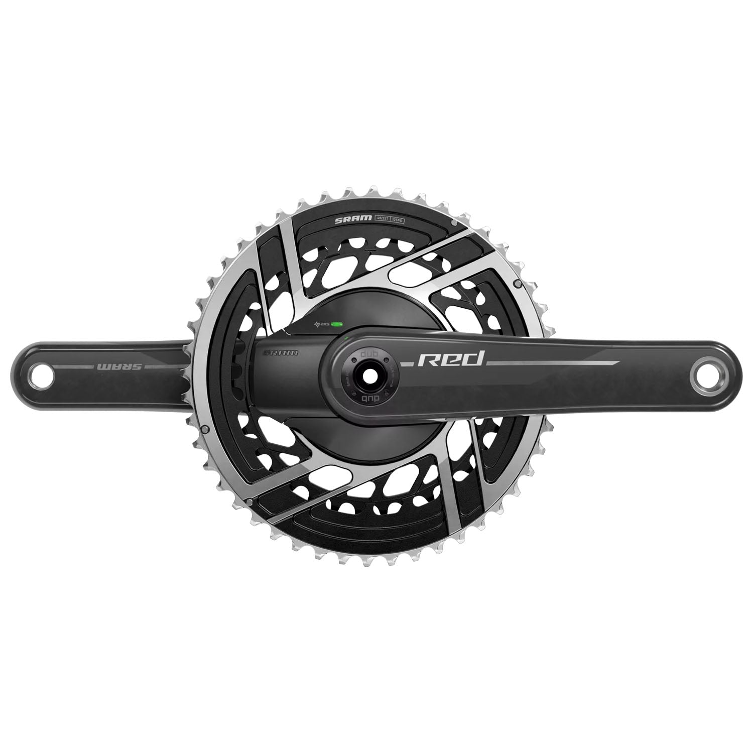 SRAM AXS Red 12 Speed Power Meter Crank Set 48 - 35, bixbybicycles.com