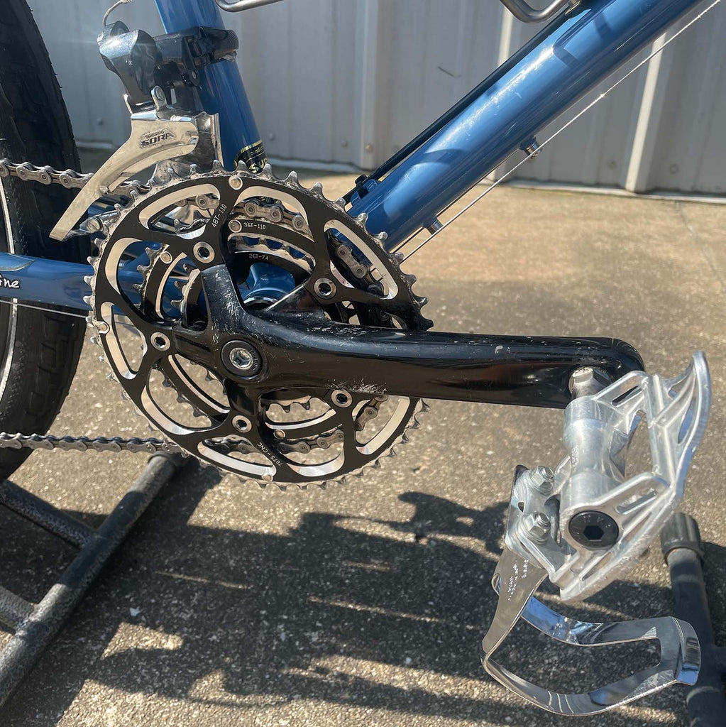 Pre-Owned Surly Disc Trucker, Blue - 54cm pedals, Bixby Bicycles, Oklahoma
