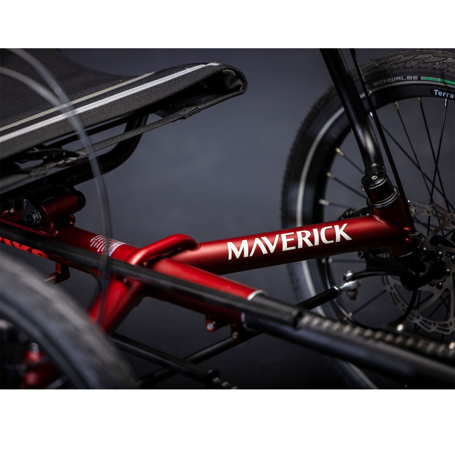 TerraTrike Maverick, 8 Speed, Sangria Red, bixbybicycles.com