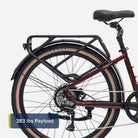 2026 Troxus Trax Plus St 27.5" Tire eBike, 500 Watt 48V 15 AH, Metallic Red, bixbybicycles.com