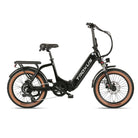 Troxus Lynx E-Bike, Folding, 500 Watts, Black, bixbybicycles.com