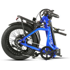 Troxus Lynx E-Bike, Folding, 500 Watts, Blue, bixbybicycles.com