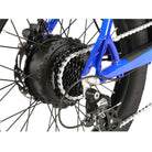 Troxus Lynx E-Bike, Folding, 500 Watts, Blue, bixbybicycles.com