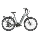 Troxus Trax 1.0 ST 27.5" Tire EBIKE, 500 Watt, Grey, bixbybicycles.com