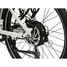 Troxus Trax SUV, Full Suspension 750W E-Bike, Chalk White, bixbybicycles.com