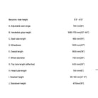 Urtopia Fusion GT Low Step, Geometry, bixbybicycles.com