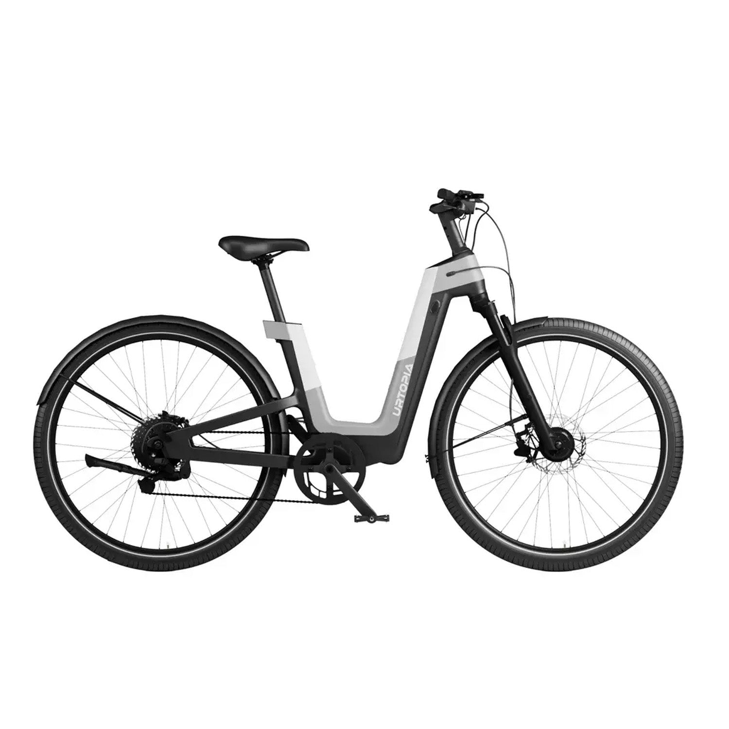 Urtopia Fusion GT Low Step, Elegant Gray, bixbybicycles.com