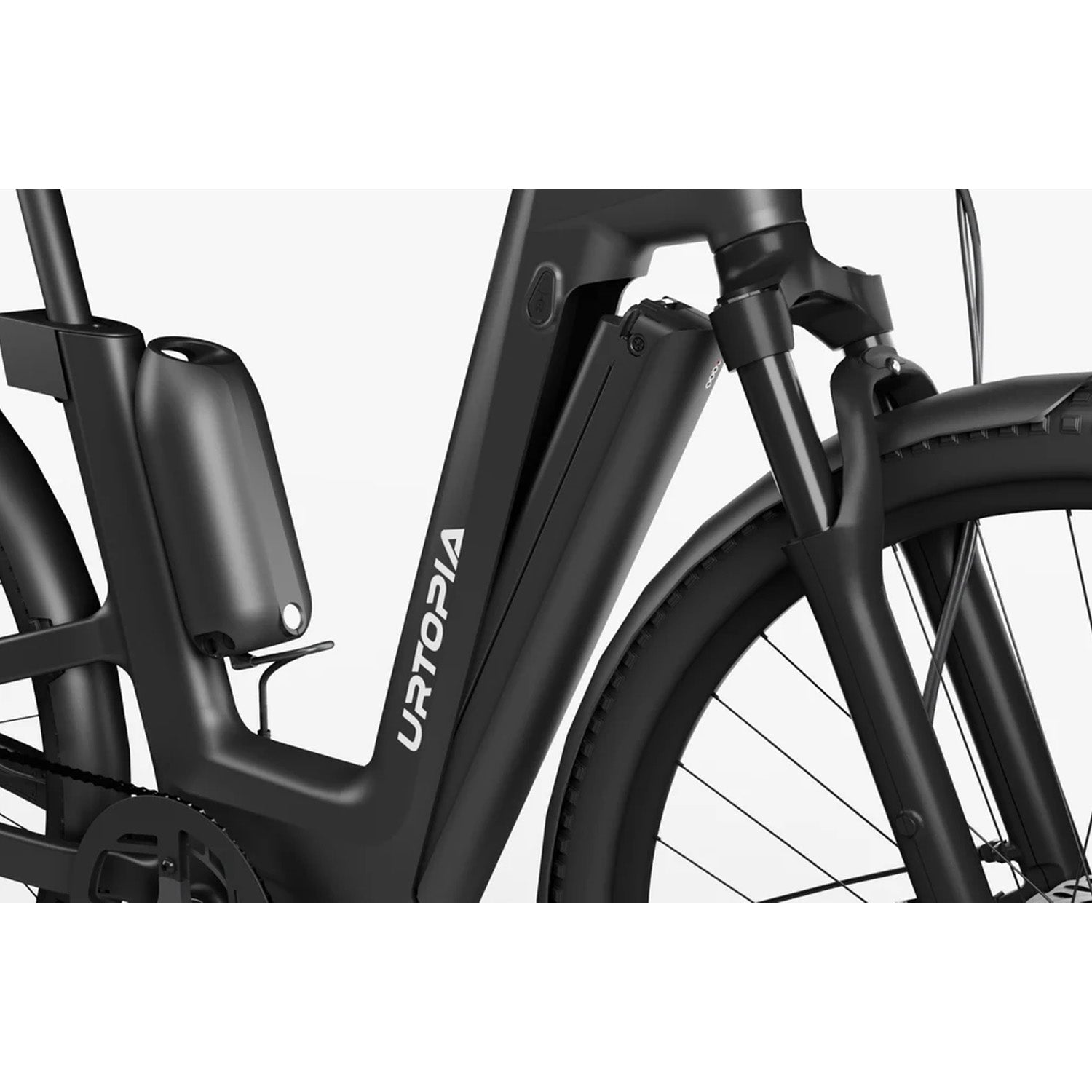 Urtopia Fusion GT Low Step, battery, bixbybicycles.com