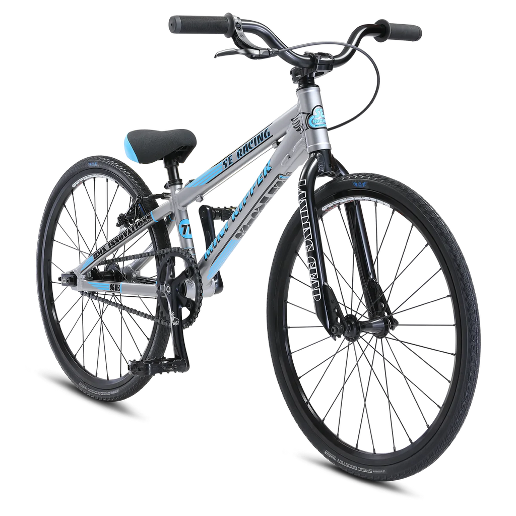 SE Bikes Mini Ripper 20" wheel 2022 - Platinum Silver, Bixby Bicycles, Oklahoma