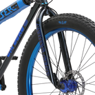 SE Bikes BMX OM Duro 27.5" Wheel 2022 - Black Sparkle front wheel, Bixby Bicycles, Oklahoma 