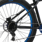 SE Bikes BMX OM Duro 27.5" Wheel 2022 - Black Sparkle back wheel, Bixby Bicycles, Oklahoma 