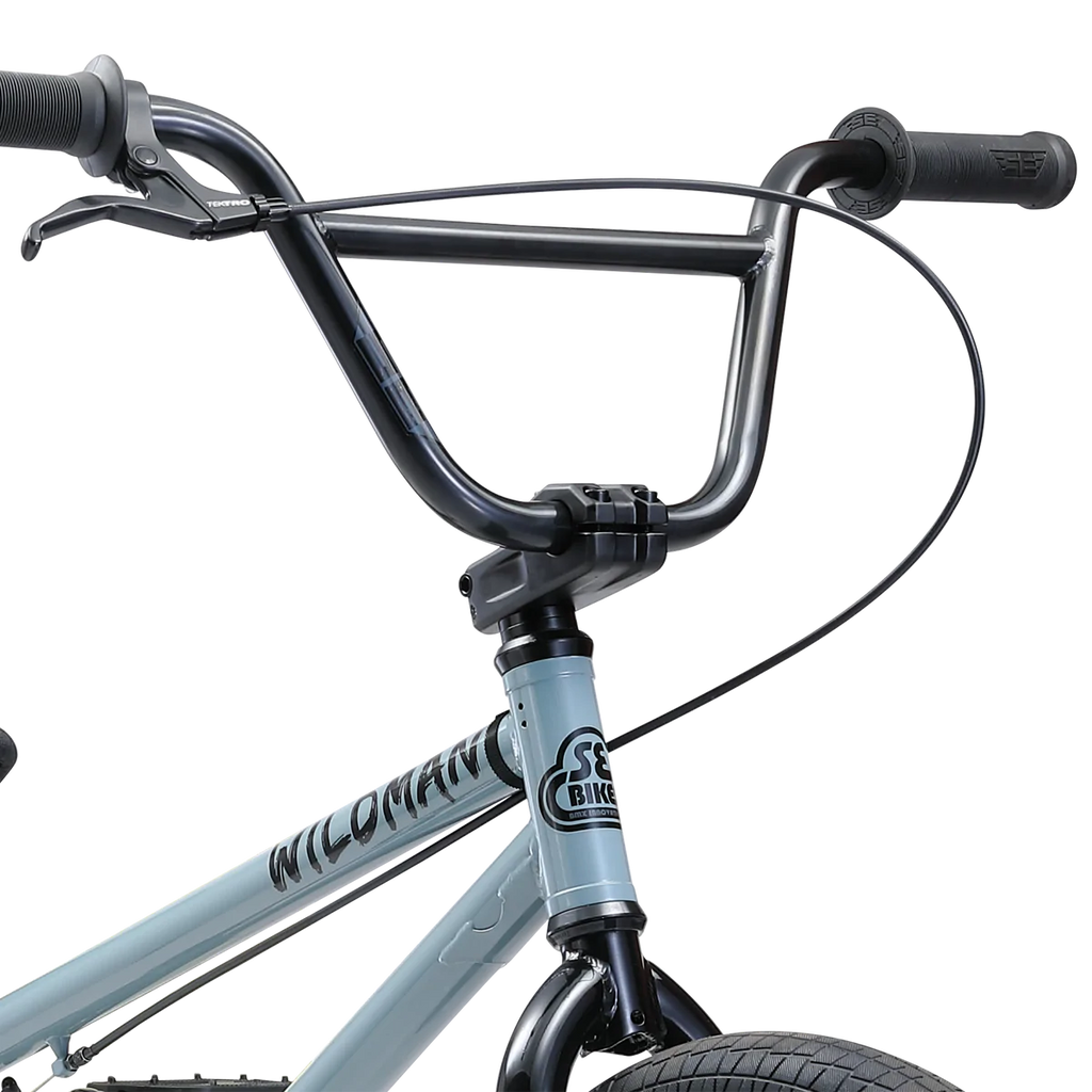 SE Bikes BMX Wildman 20" wheel 2022 - Gray handlebars, Bixby Bicycles, Oklahoma