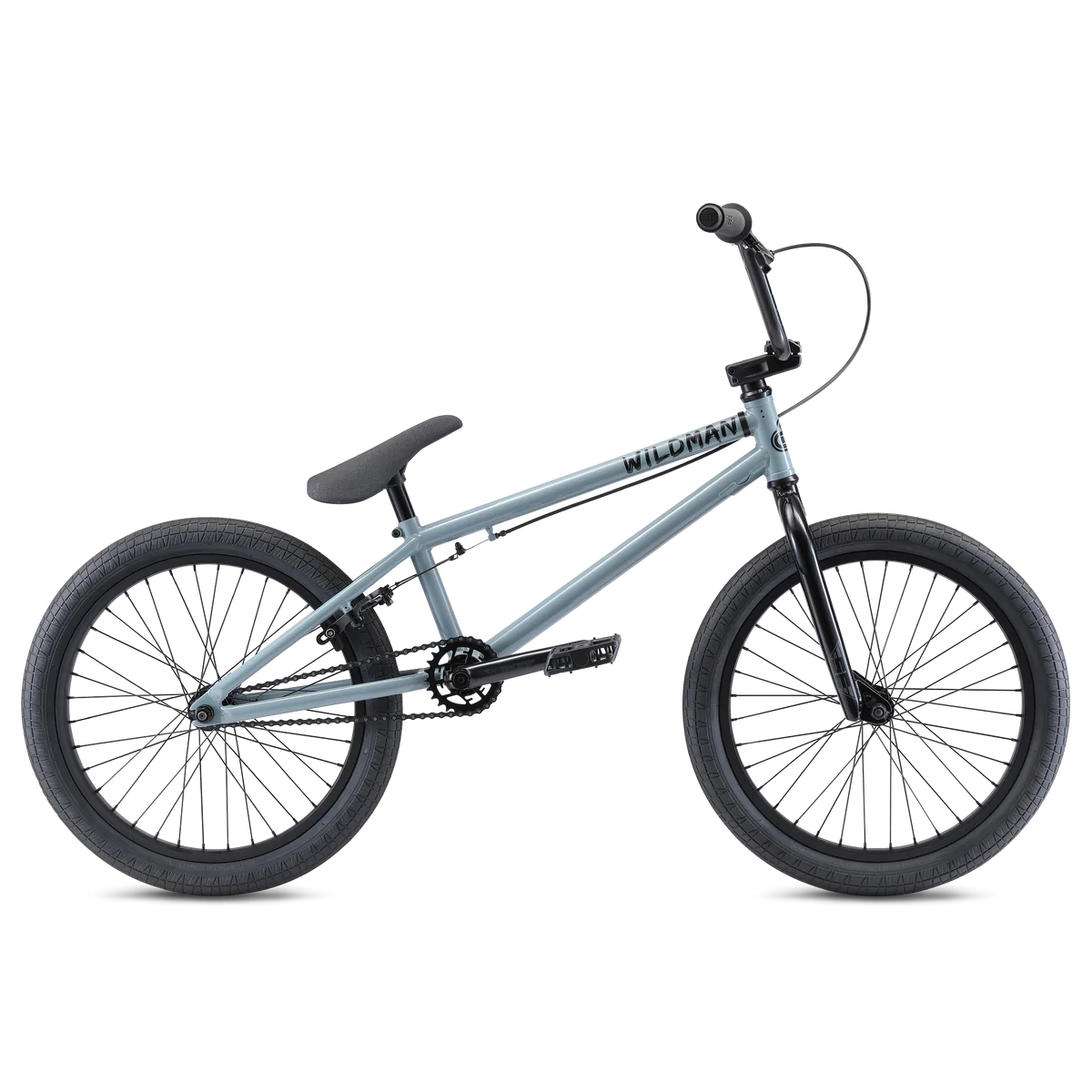 SE Bikes BMX Wildman 20 wheel 2021 Grey Bixby Bicycles