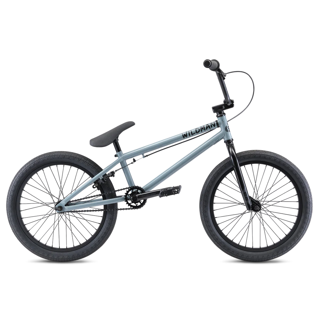 SE Bikes BMX Wildman 20" wheel 2022 - Gray, Bixby Bicycles, Oklahoma