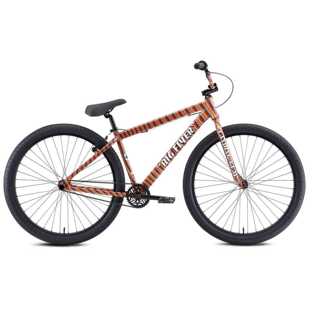 SE Bikes BMX Big Flyer 29" Wheel 2022 - Striped Fusion, Bixby Bicycles, Oklahoma