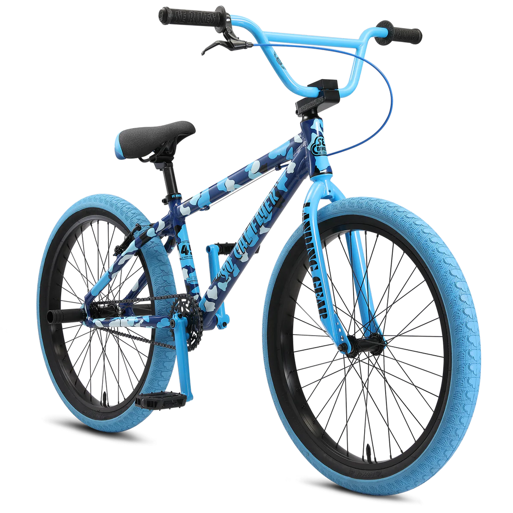 SE Bikes SO CAL Flyer 24" Wheel 2021 - Blue Camo, Bixby Bicycles, Oklahoma