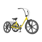 Sun Bicycle Atlas Transit Trike front view safety yellow, Bixby Bicycles, Oklahoma