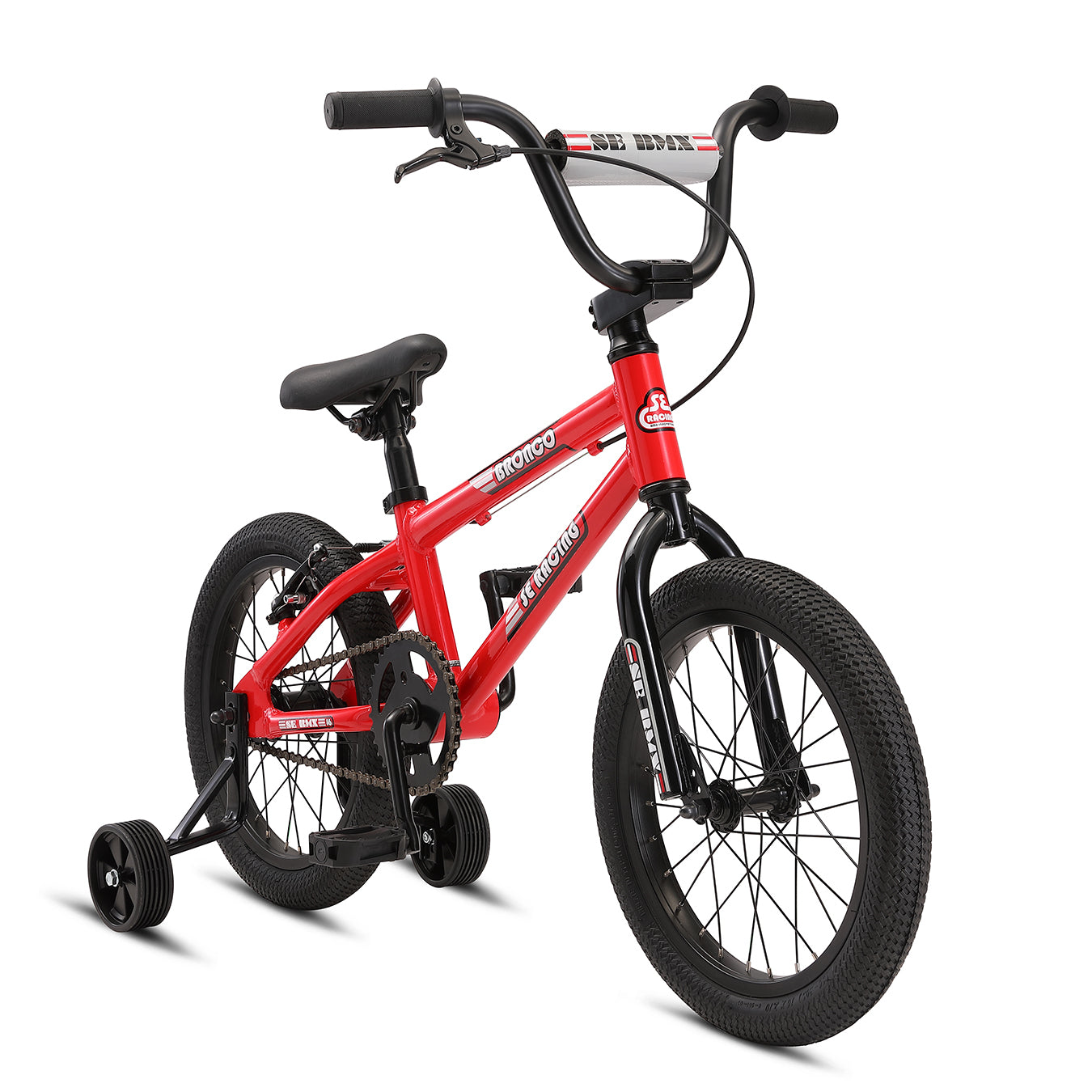 SE Bikes Children's Bronco Red 16" Wheel 2021, Bixby Bicycles, Oklahoma