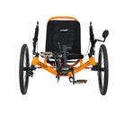Catrike 5.5.9 Trike front, Atomic Orange, Bixby Bicycle