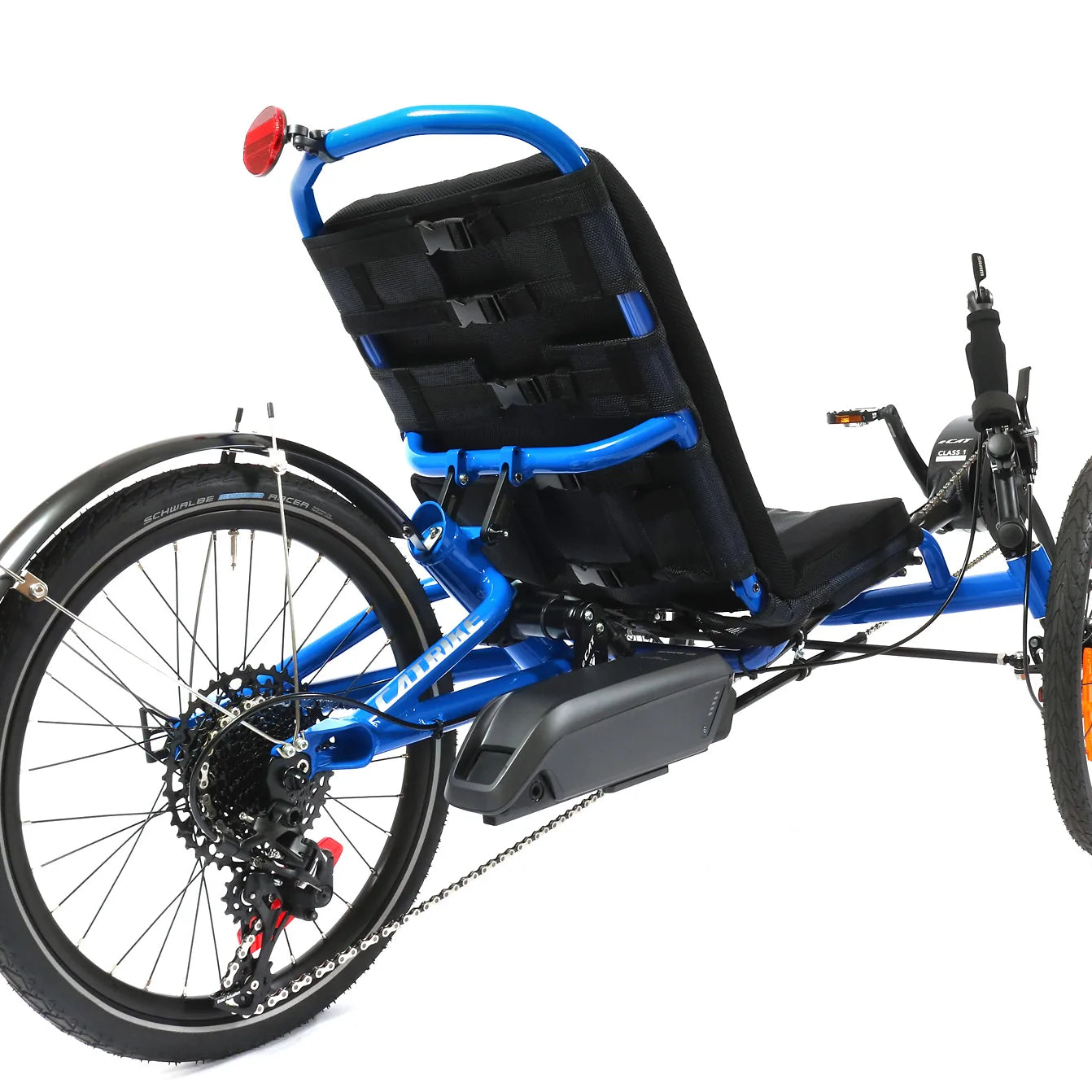 Catrike 5.5.9 Trike rear, Electric Blue, Bixby Bicycle