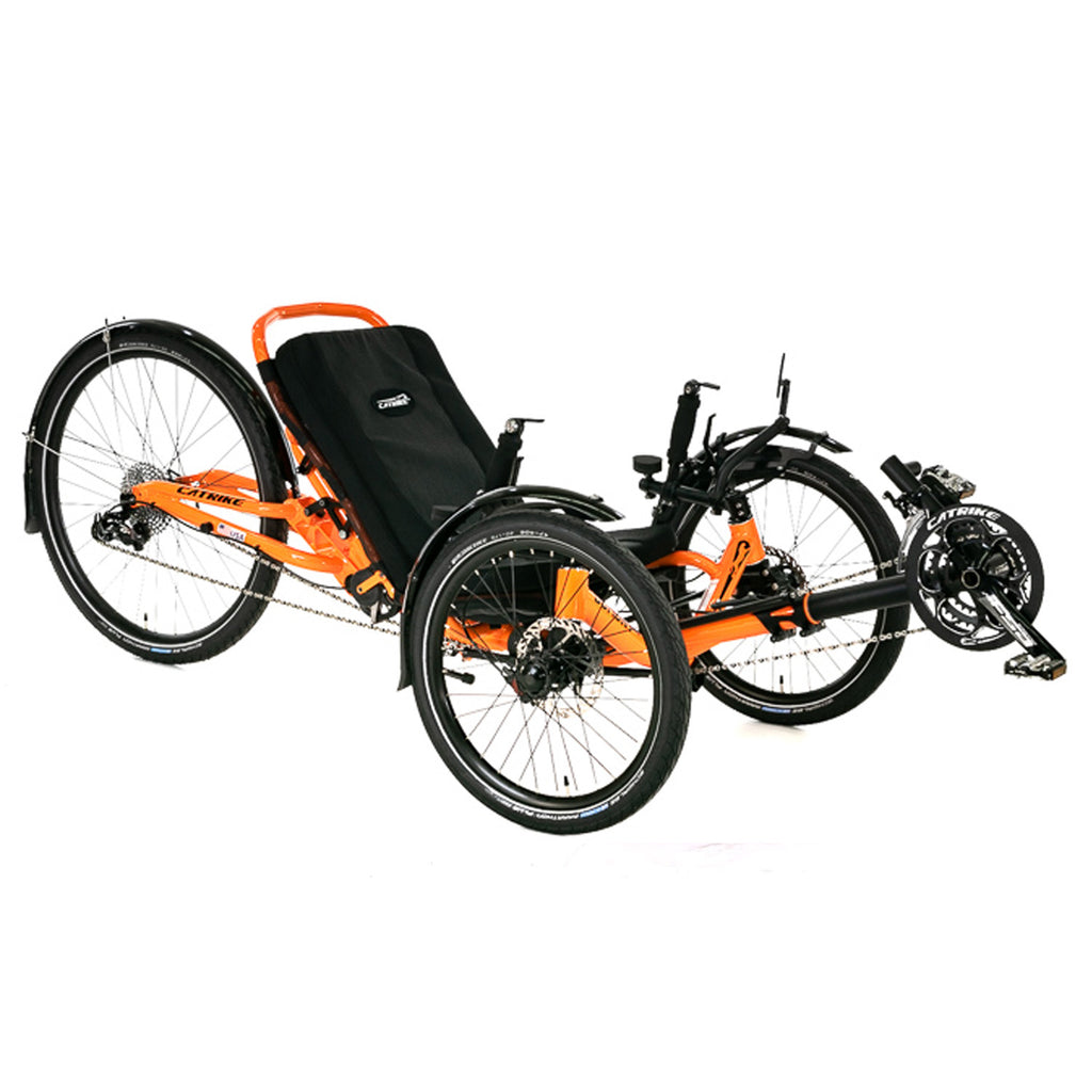 Catrike Dumont Trike Atomic Orange, Bixby Bicycles, Oklahoma
