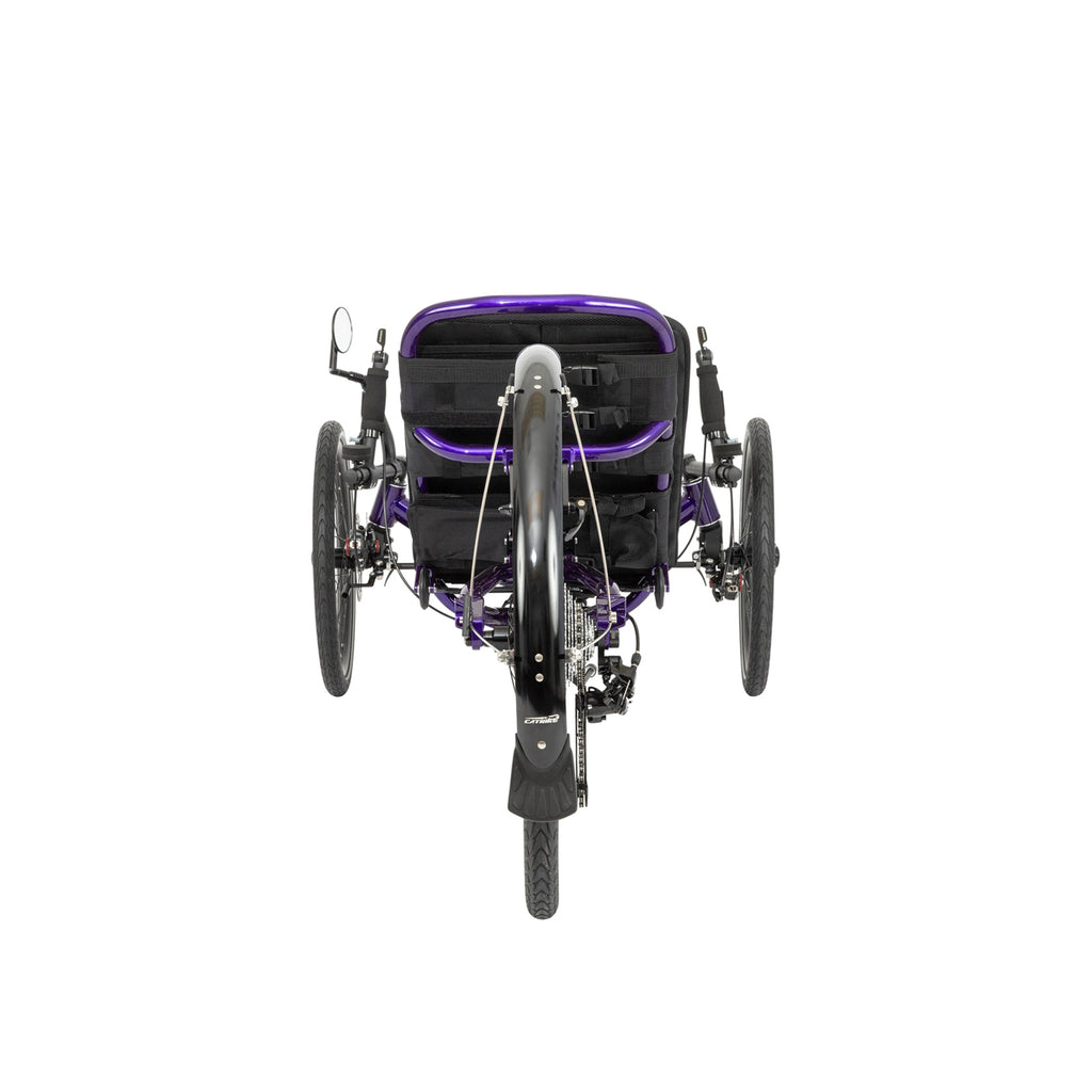 Catrike Dumont Trike Candy Purple back, Bixby Bicycles, Oklahoma