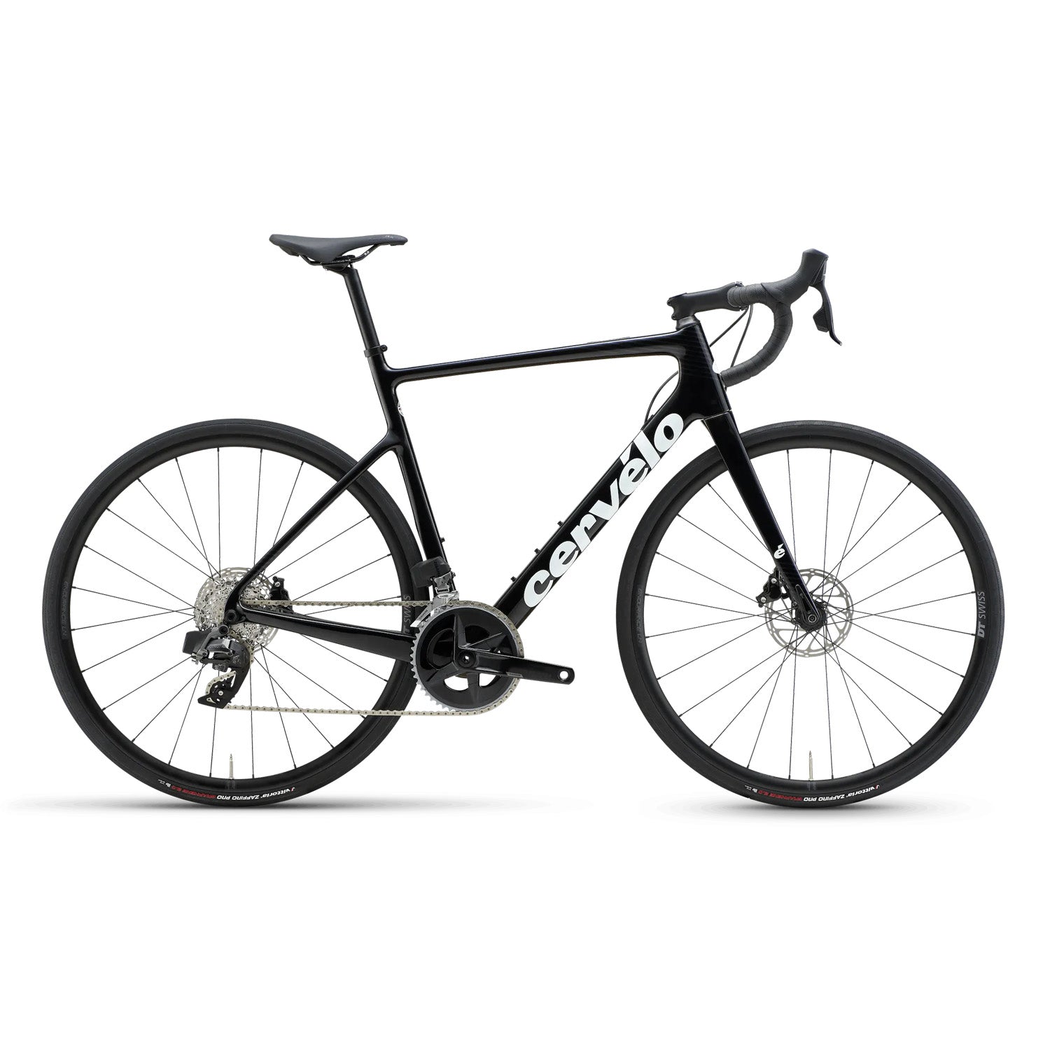 Cervélo Caledonia Rival eTap AXS, 2022 (Gloss Black) - 58cm, Bixby Bicycles, Oklahoma