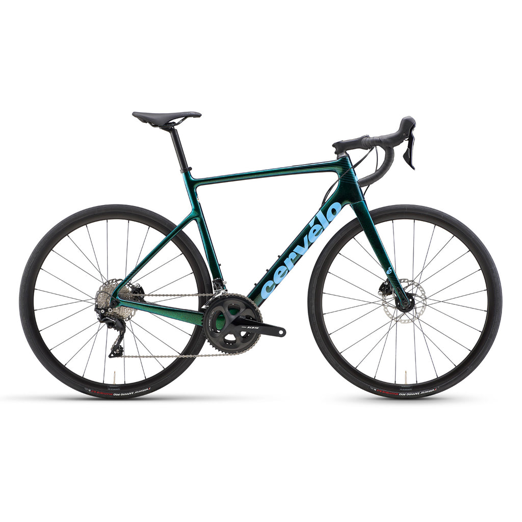 Cervélo Caledonia 105 (Oasis) 2023 - 48cm, Bixby Bicycles, Oklahoma