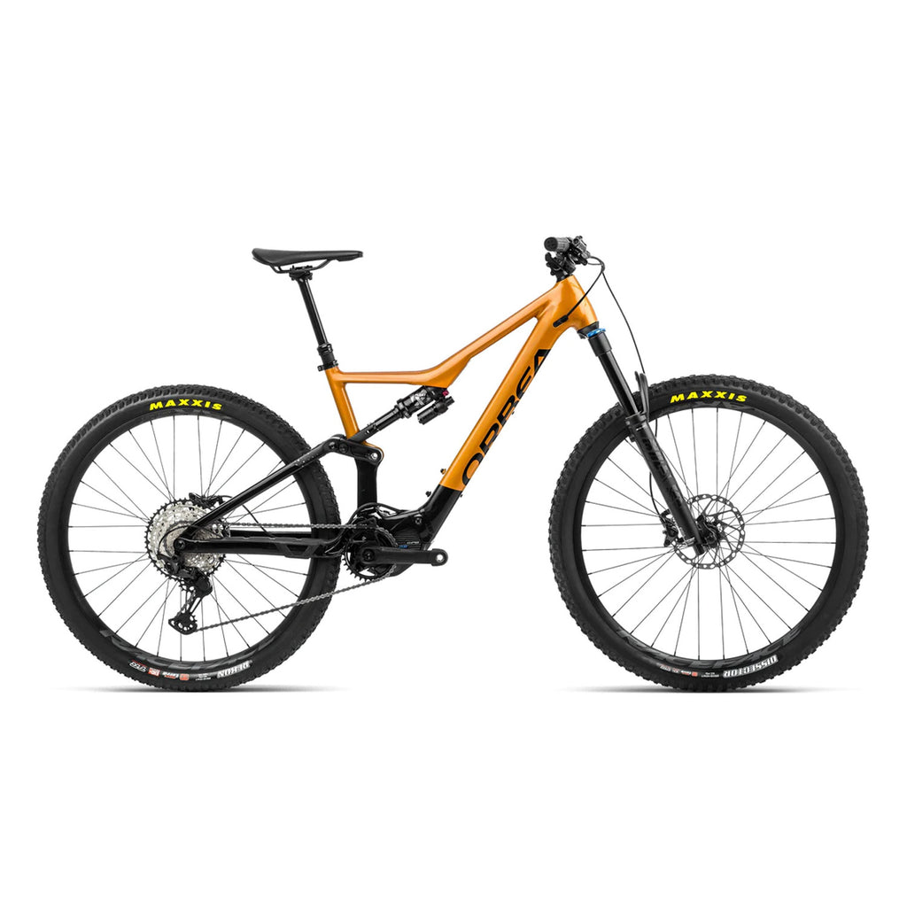 Orbea Rise H15 20mph Orange Black, Bixby Bicycles