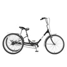 Sun Bicycle Traditional 24 Trike, side view Black Metallic, Bixby Bicycles, Oklahoma