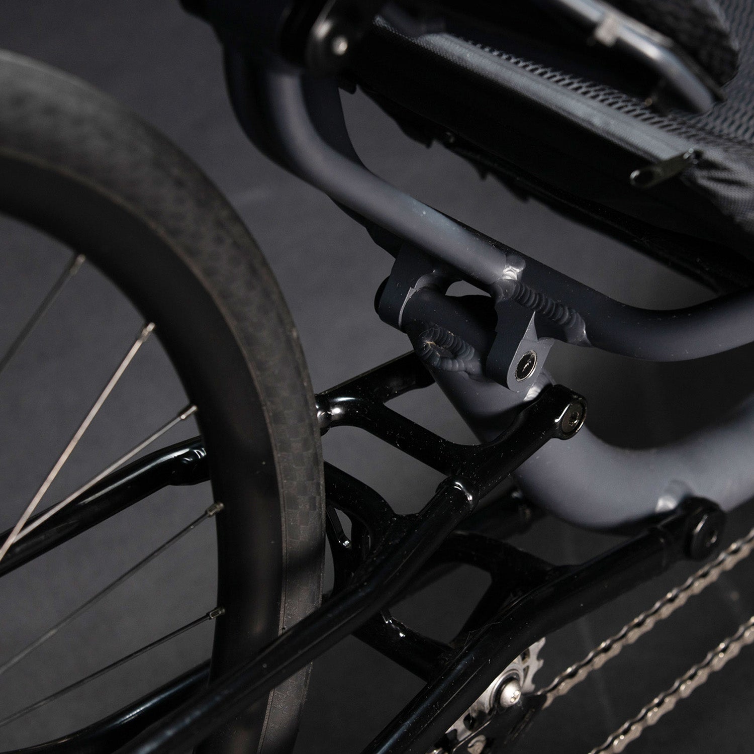 TerraTrike Spyder - Shadow Black 2022 2 piece fork, Bixby Bicycles, Oklahoma